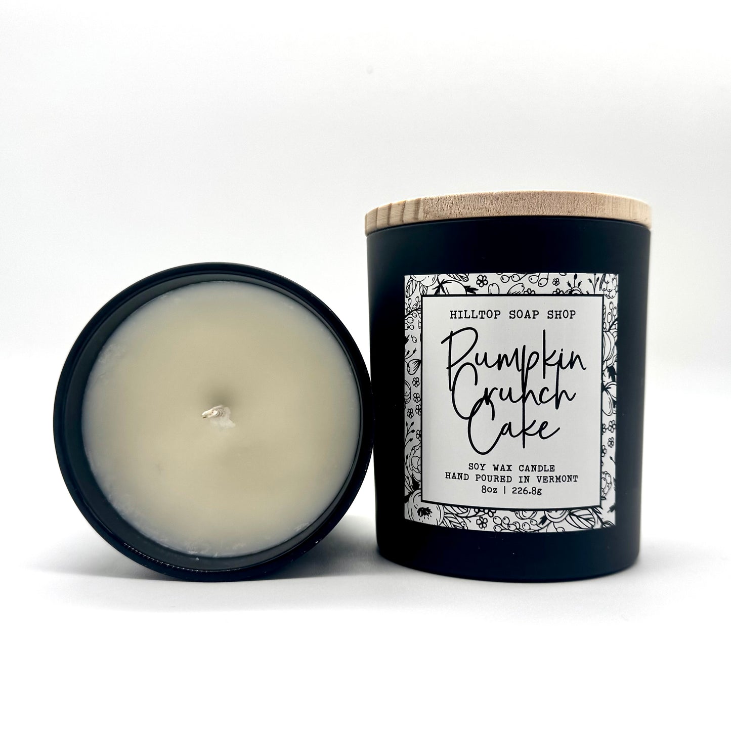 8oz Pumpkin Crunch Cake Soy Candle