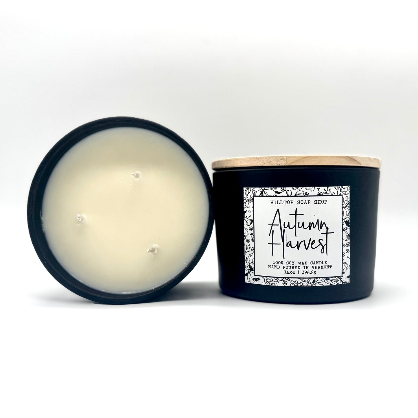 12oz 3-wick Autumn Harvest Soy Candle