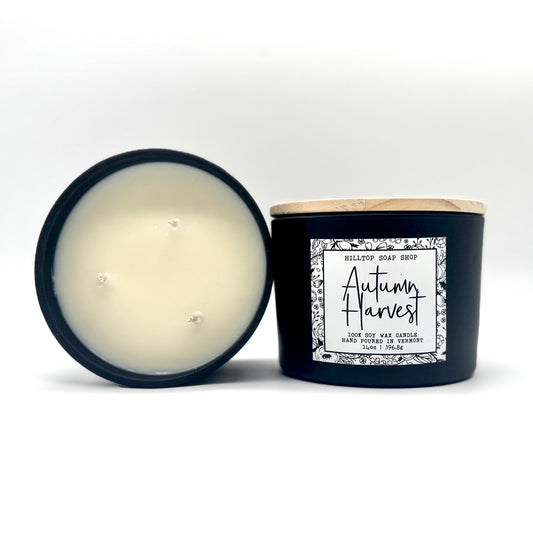 12oz 3-wick Autumn Harvest Soy Candle